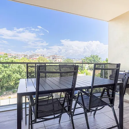 Seaside View 3604 - Climatise Piscine Partagee 아파트 *